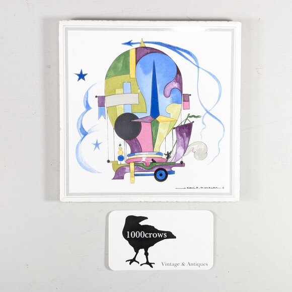 Villeroy & Boch Le Ballon Cologne Art Trivet by Jean-Adrien Mercier - Picture 9 of 11